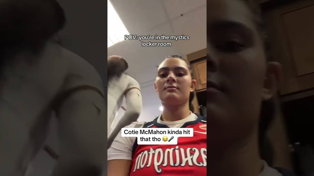 The young and turnt locker room series continues 🤣 (via @laurenmariebetts/TT)