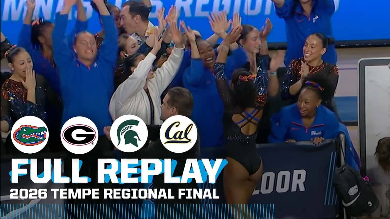 Florida, Georgia advance at women's NCAA gymnastics regionals in Tempe | FULL REPLAY