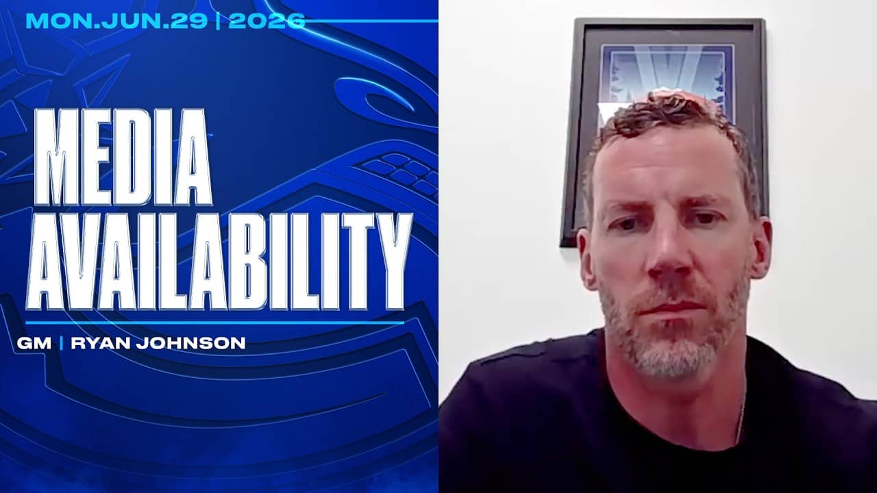 GM Ryan Johnson following the Vancouver Canucks Acquiring Brendan Gallagher (Jun 29 2026)