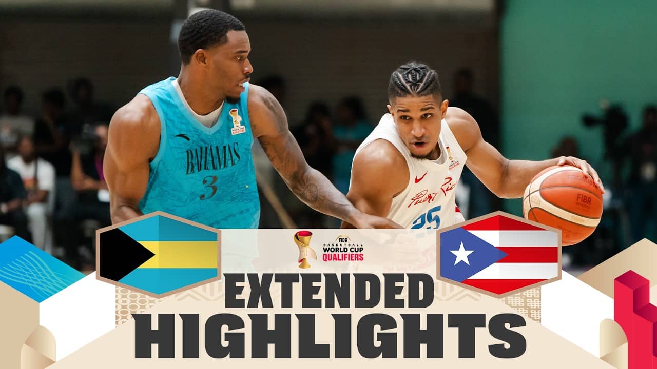 Bahamas 🇧🇸 v Puerto Rico 🇵🇷 | Extended Highlights | FIBA Basketball World Cup 2027 Americas Qualif.