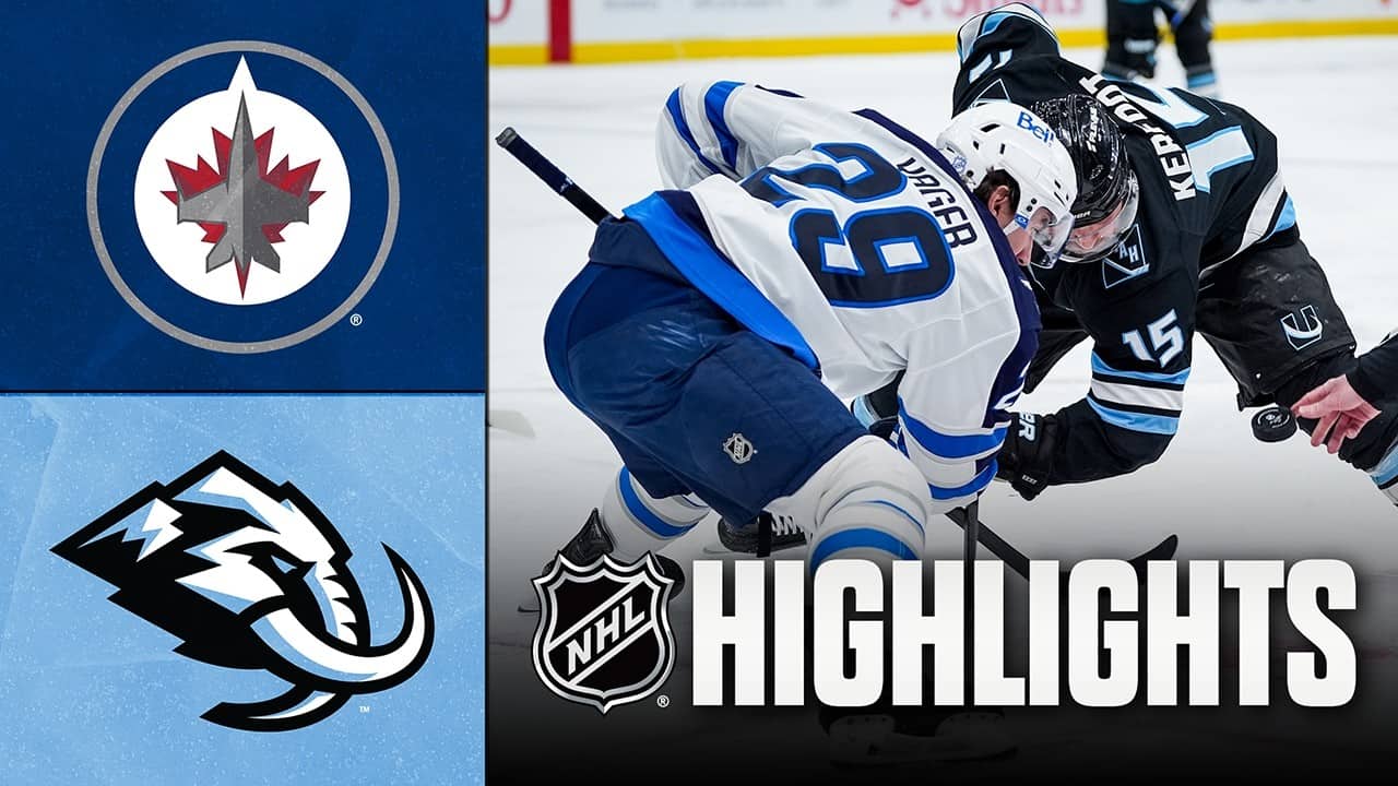Jets vs. Mammoth | NHL Highlights | April 14, 2026