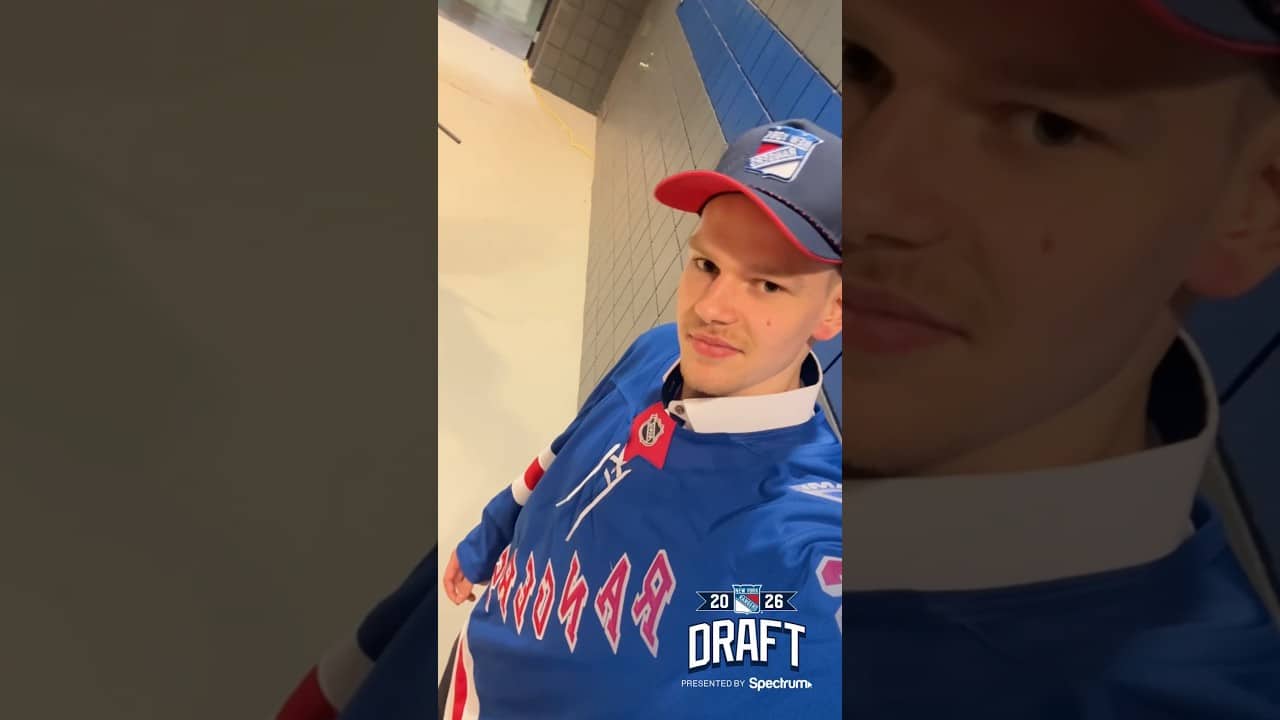 A wardrobe change to remember 🙂‍↕️ #nhldraft #nyr #fitcheck #nhl