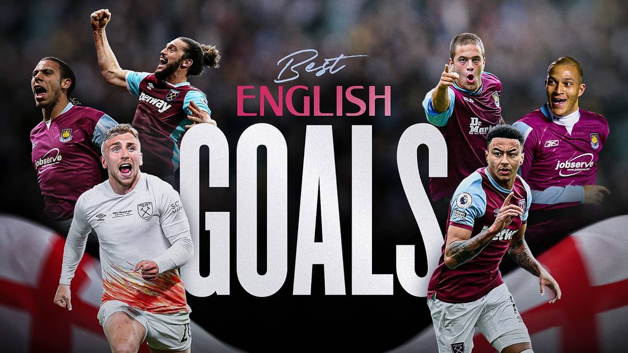 Moore, Lingard & Noble! 🏴󠁧󠁢󠁥󠁮󠁧󠁿 ⚒️ | West Ham’s Best English Goals!