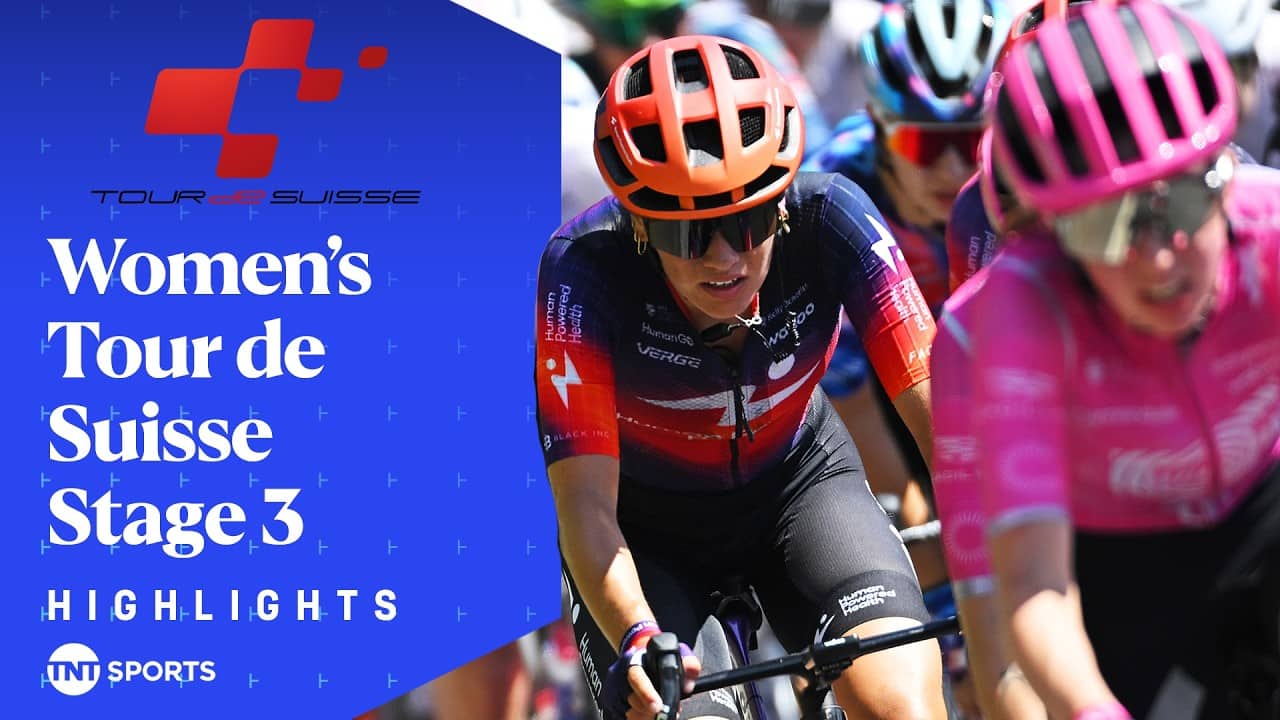 PERFECT PERFORMANCE! 🤩 | 2026 Tour de Suisse Women Stage 3 Race Highlights | TNT Sports Cycling