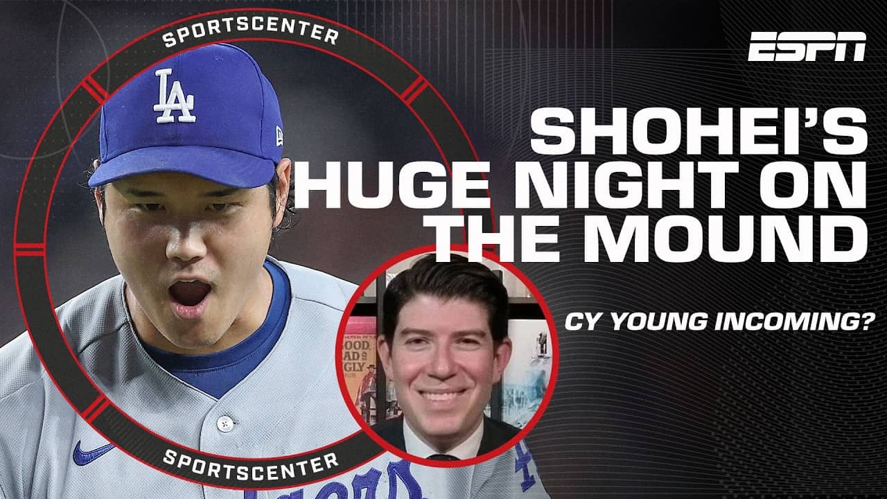 Shohei Ohtani en route to his first CY YOUNG? 👀 'He WANTS it!' - Jeff Passan | SportsCenter