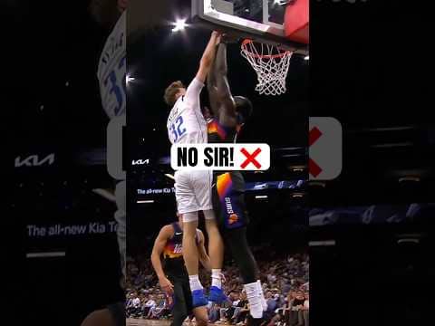 Maluach not letting his former teammate posterize him