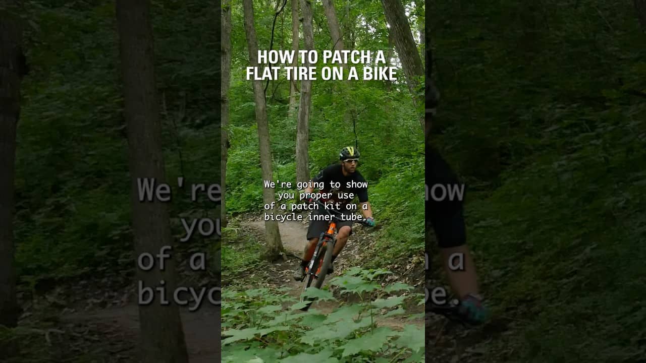 This video will help you patch a flat tire 🚲 #shorts