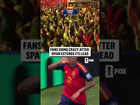 Celebrations continue in Madrid after Spain's second goal against Austria!
