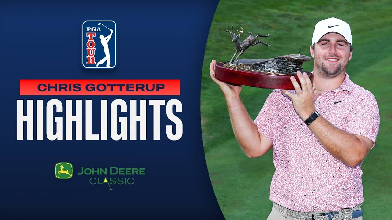 Chris Gotterup shoots EPIC 62 for comeback win | Round 4 | John Deere Classic | 2026