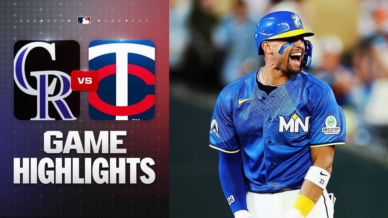 Rockies vs. Twins Game Highlights (6/26/26) | MLB Highlights