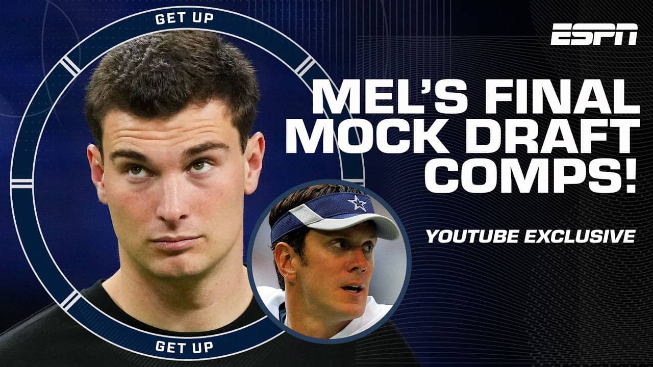 MEL'S LAST MOCK DRAFT 📈 Fernando Mendoza's BEST NFL comparisons | Get Up YouTube Exclusive