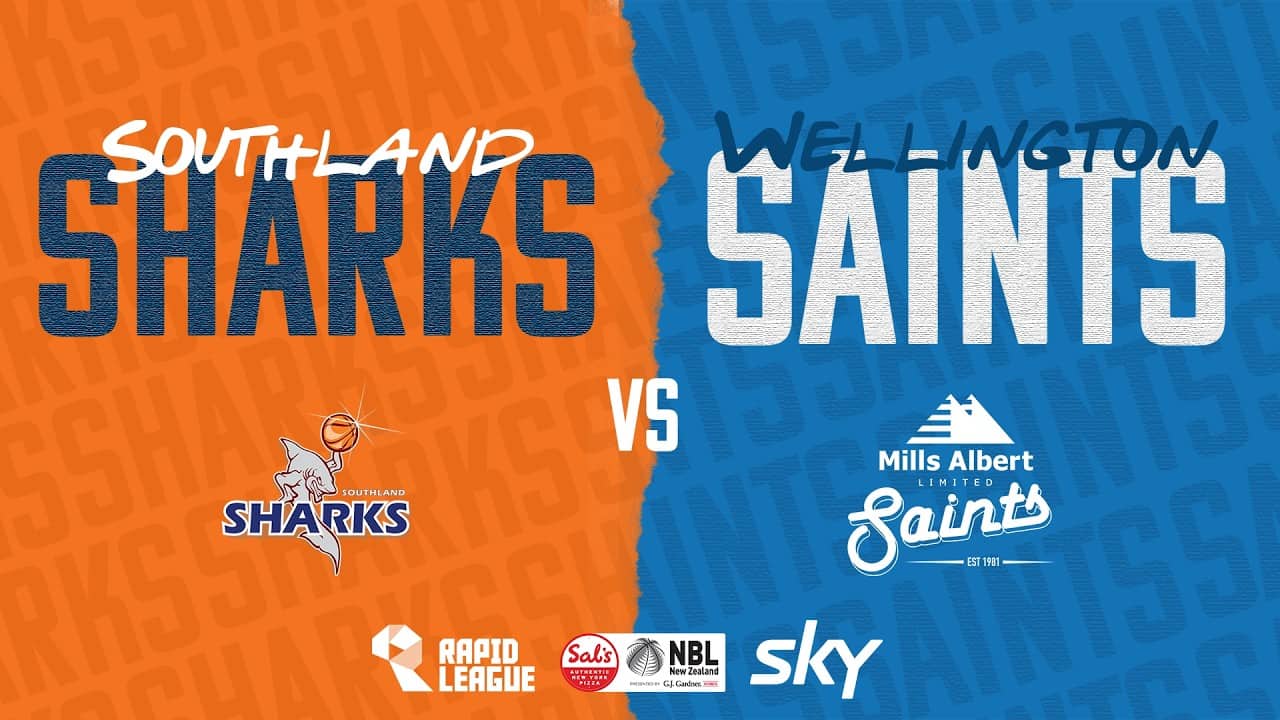 LIVE - Southland Sharks v  Wellington Saints |  @SalsNBL 2026
