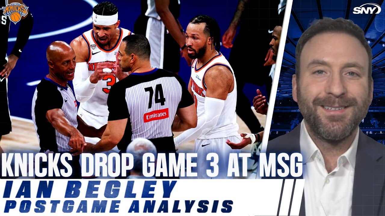 Ian Begley talks about what went wrong for Knicks in Game 3 of the NBA Finals