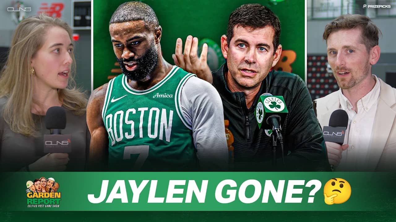 REACTION: Brad Stevens Addresses Jaylen Brown Rumors