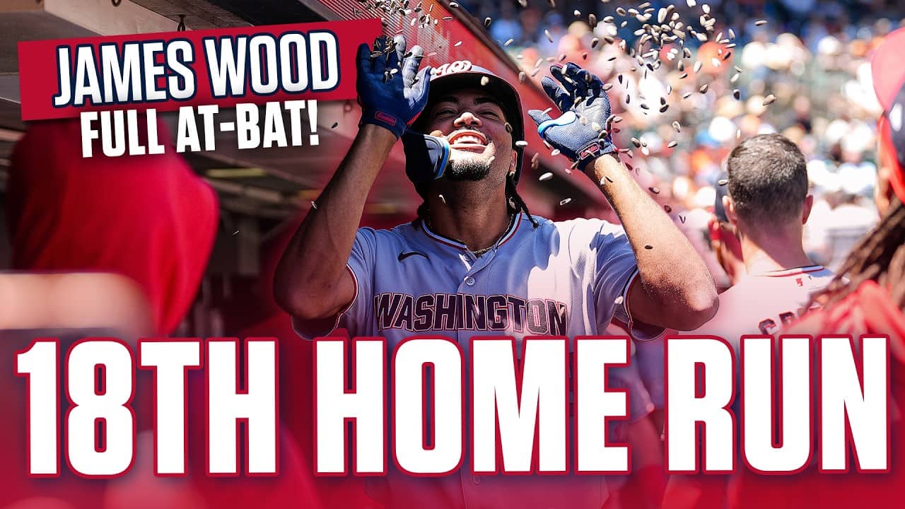 James Wood 2-Run Oppo Home Run | Full At-Bat