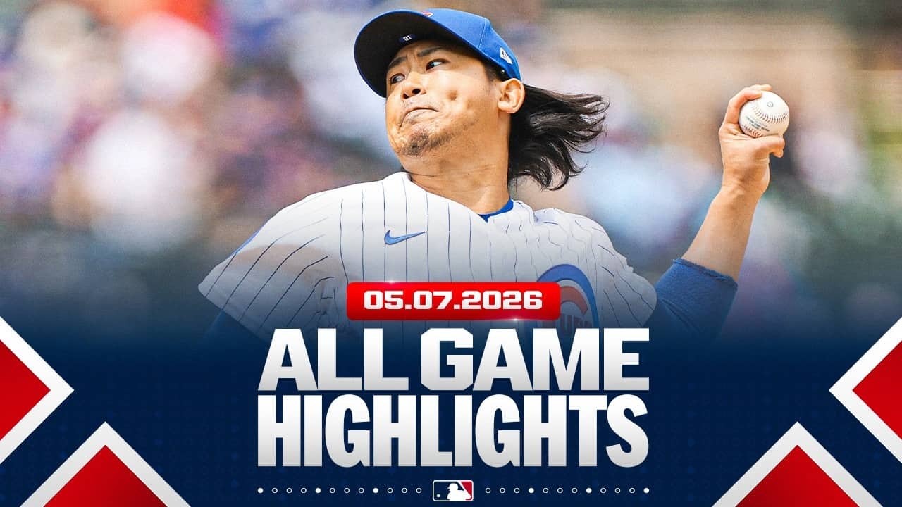 Highlights from ALL GAMES on 5/7 (Cubs and Rays keep winning, A's slug 4 homers, and MORE!)