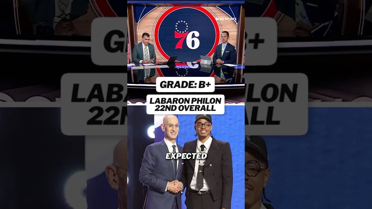 Will Labaron Philon Jr. make an instant impact in Philadelphia? 🤔 #nbadraft