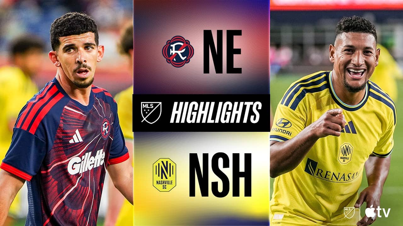 New England Revolution vs. Nashville SC | Full Match Highlights | Bryan Acosta BRACE!