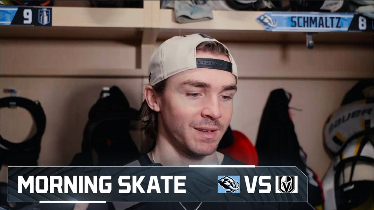 Clayton Keller and André Tourigny | 04.21 Morning Skate Media