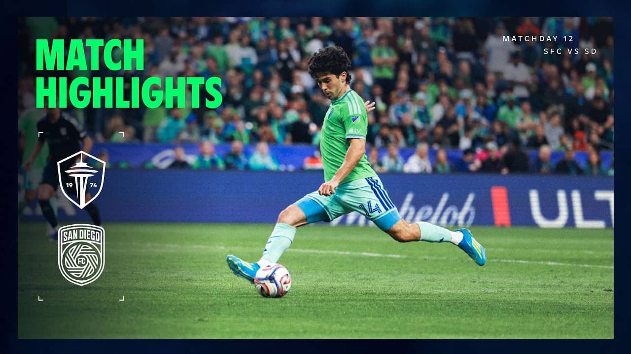 HIGHLIGHTS: Seattle Sounders FC vs. San Diego FC | May 9, 2026