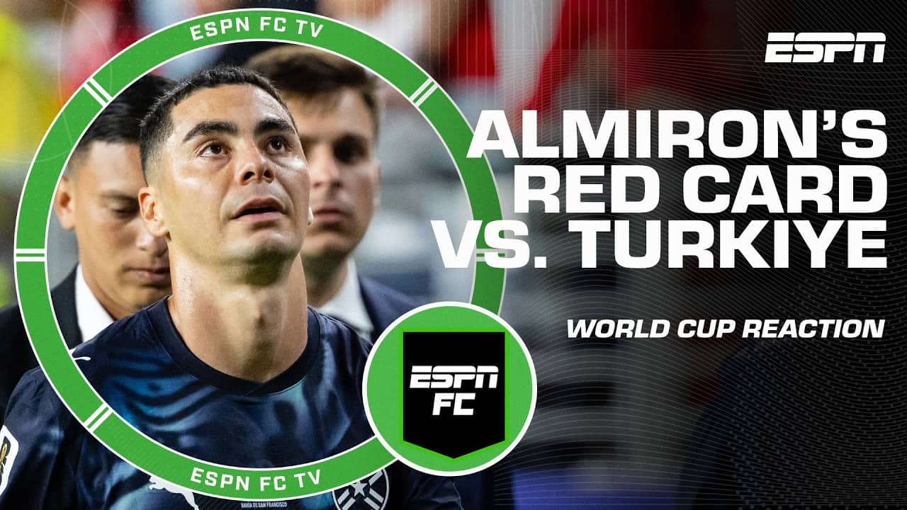 Debating the World Cup’s New Rules 👀 Did Almiron deserve a red card? | ESPN FC