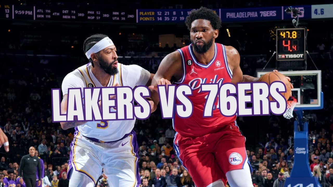 Los Angeles Lakers vs Philadelphia 76ers (Audio Play-by-Play), 1/28/24