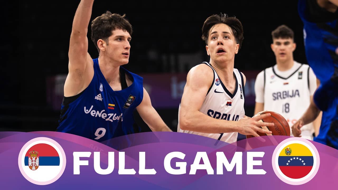 Group Phase | Serbia v Venezuela | Full Basketball Game | FIBA U17 Basketball World Cup 2026