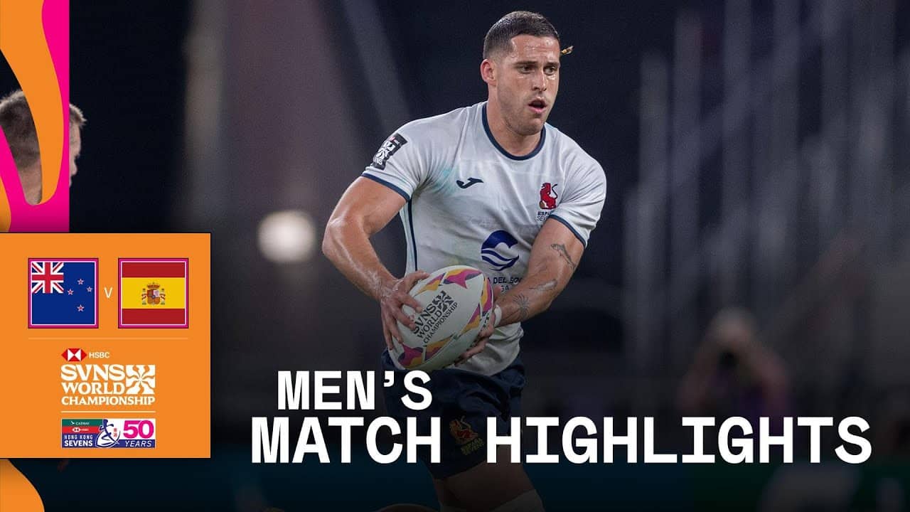 The most INSANE SVNS match 🤯 | New Zealand v Spain | HSBC SVNS Hong Kong 2026 | Match Highlights