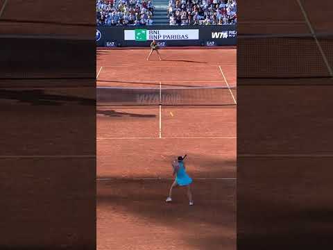 A beautiful Rome Rally 😍 #WTA #IBI26 #JessicaPegula
