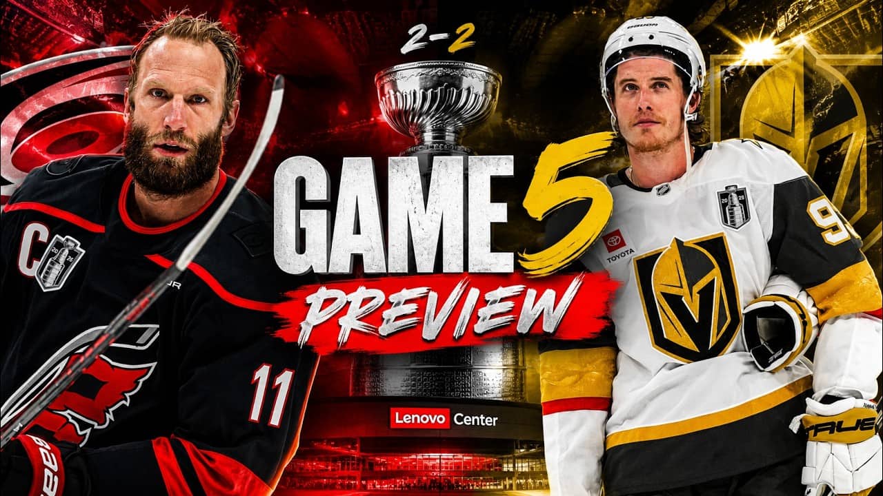 Stanley Cup Final Game 5 Preview: Hurricanes Return Home in Pivotal Matchup