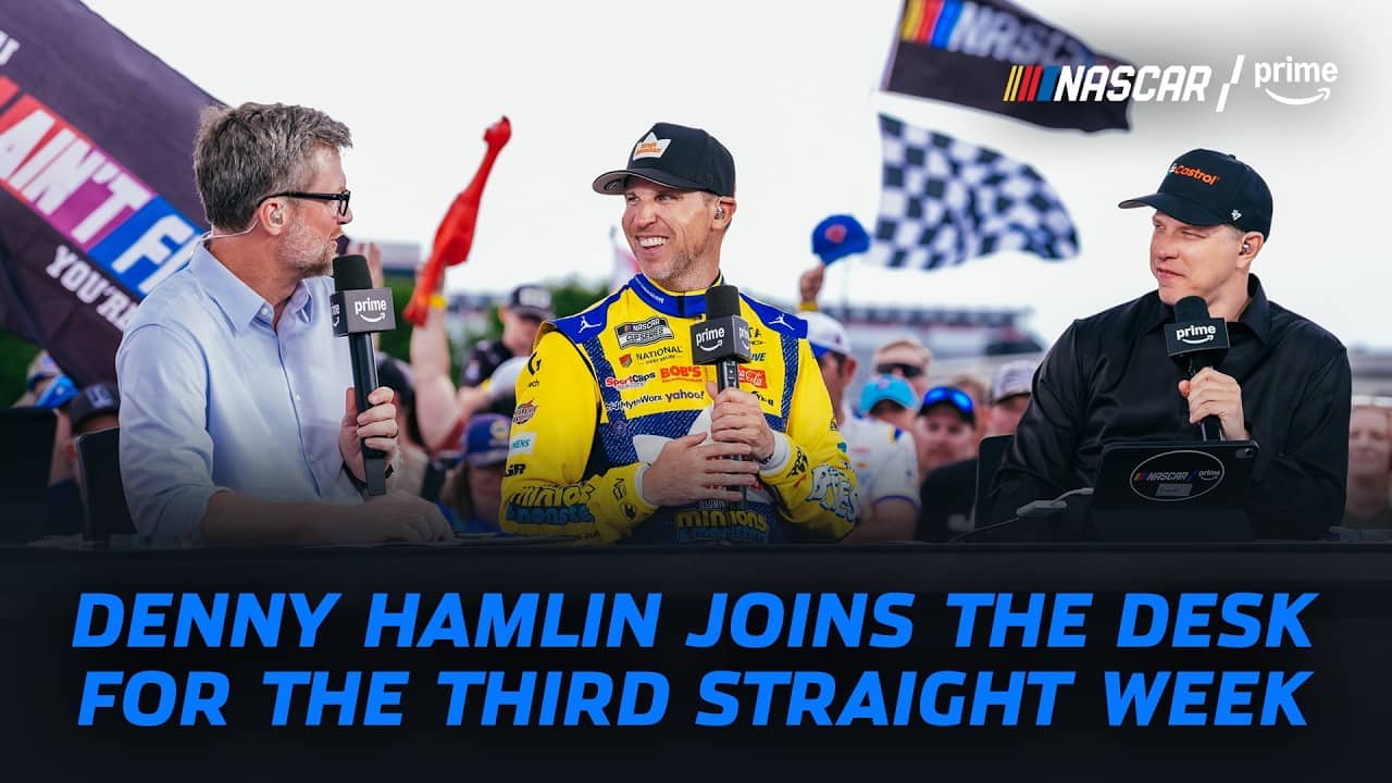 Denny Hamlin Talks History, His Career and Having Fun | NASCAR on Prime