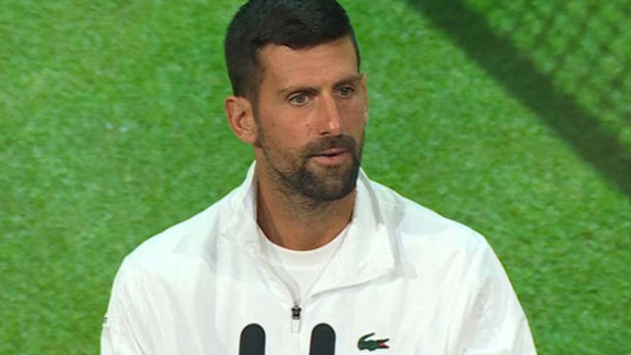 Wimbledon 2026 - Novak Djokovic after Tsitsipas win: “People need to cool off”