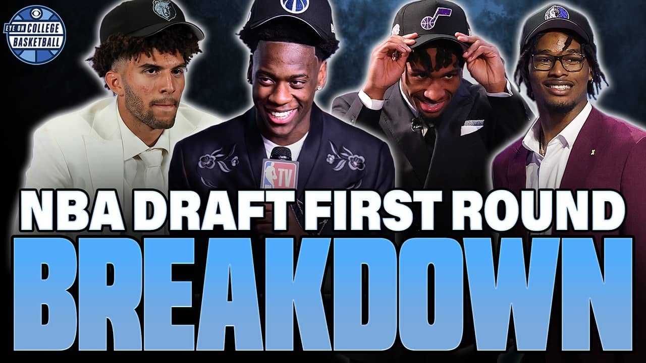 2026 NBA Draft Round 1 REACTIONS: Dybantsa, Peterson, Boozer go 1-2-3; Biggest surprises + more!