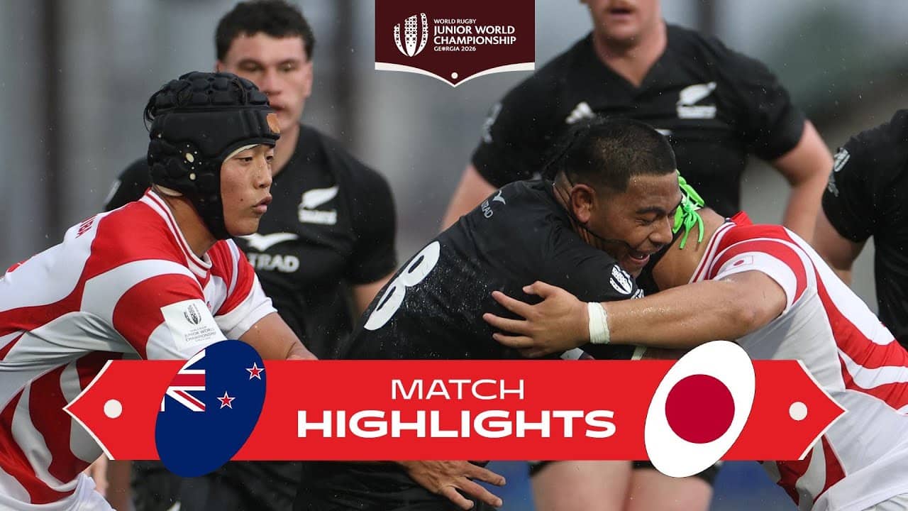 DRAMA on Day One ⚡| New Zealand v Japan | World Rugby Junior Championship 2026 | Match Highlights