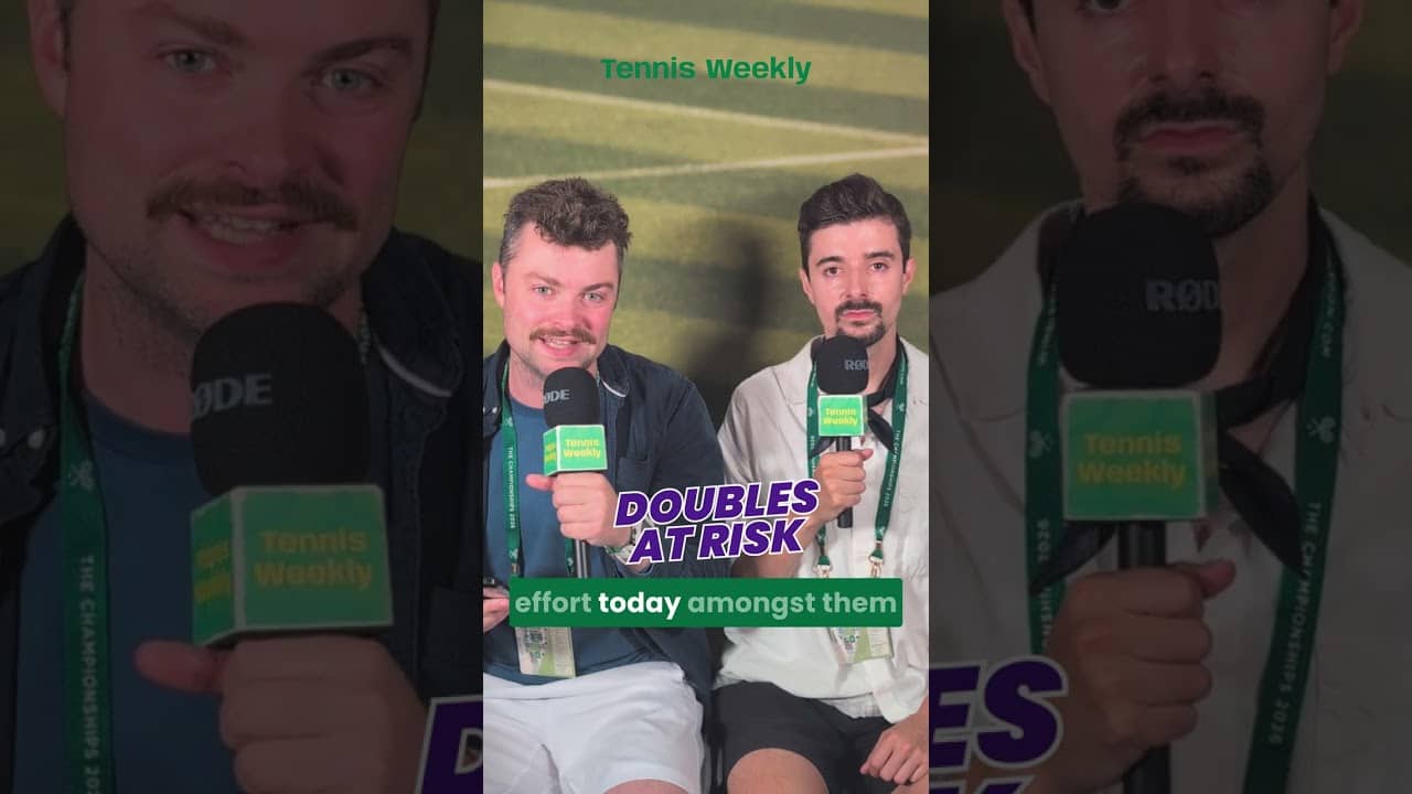 The ATP is proposing to cut doubles prize money and draw sizes #atp #wimbledon #tennis