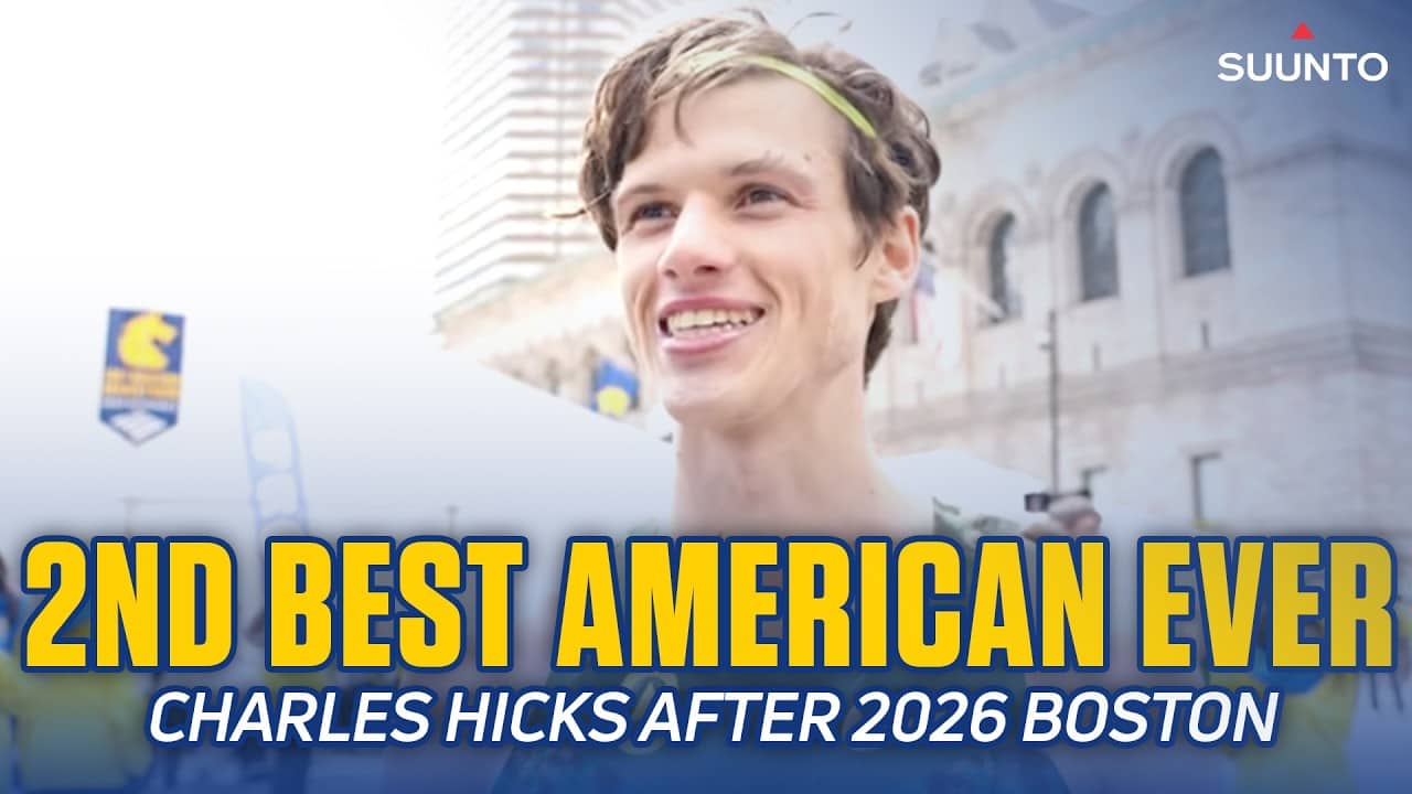 Second Best Time In AMERICAN HISTORY?! Charles Hicks Stuns In Boston | Boston Marathon 2026