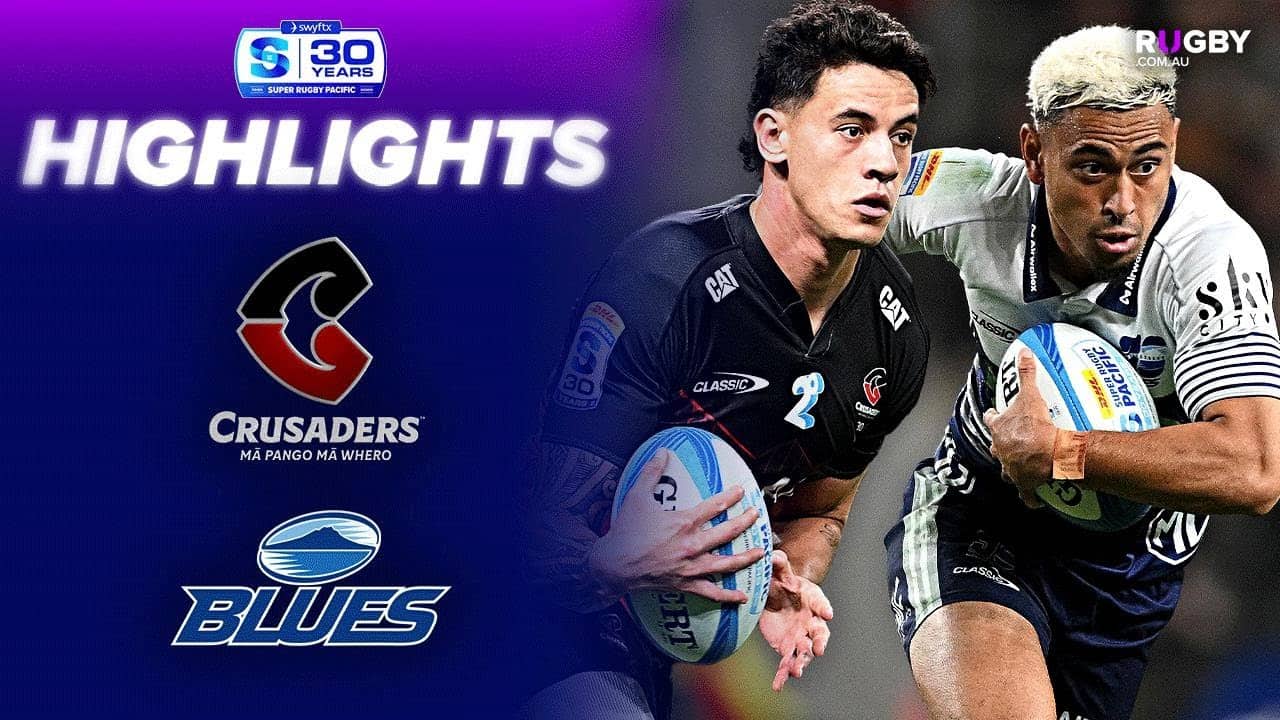 Crusaders v Blues Highlights | Round 13 | Super Rugby Pacific 2026