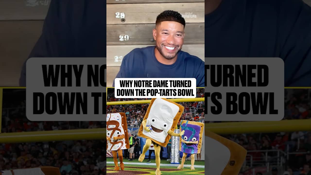Why Marcus Freeman & Notre Dame declined the Pop-Tarts Bowl 🏆🚫 #notredamefootball #cfb27