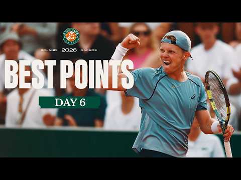 Best Points Of The Day | Day 6 | Roland-Garros 2026 | Roland-Garros 2026