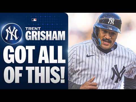 Trent Grisham clubs the Yankees' 3rd homer of the game! 💪 | MLB Highlights
