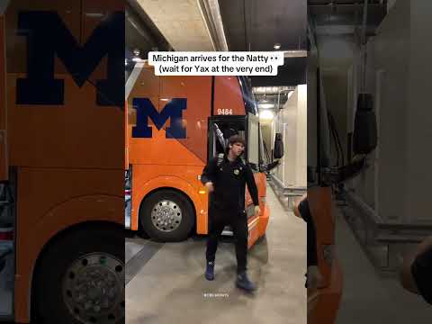 A mix of suits and jumpsuits for Michigan 👀 #finalfour #marchmadness #michigan
