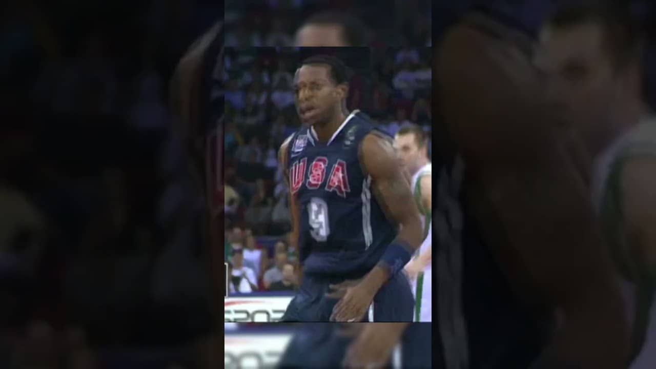 Andre Iguodala in his prime was dunking everything 👀 #FIBAWC