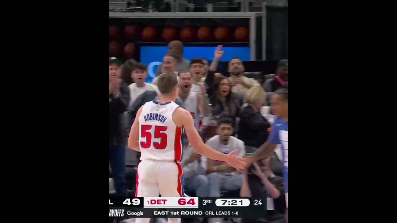 3rd Quarter Top Plays | Pistons vs. Magic #nba #pistons #nbaplayoffs