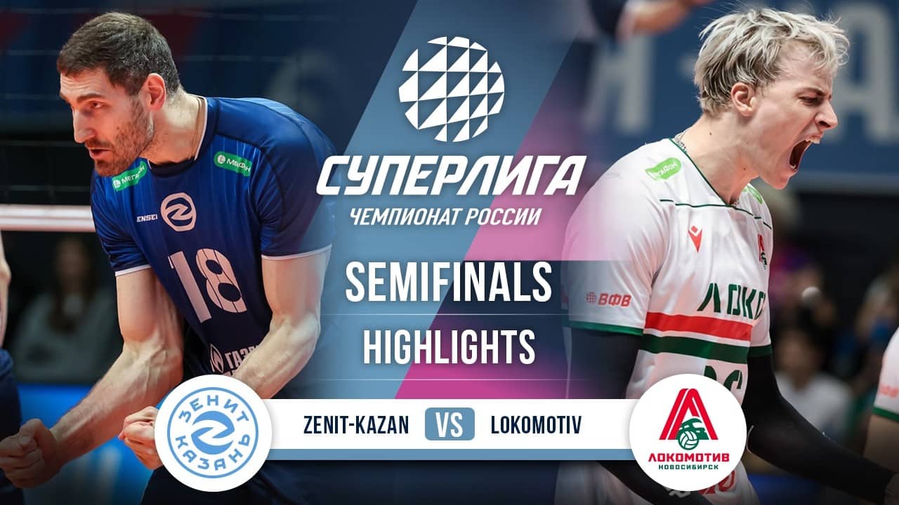 Zenit-Kazan vs. Lokomotiv | HIGHLIGHTS | SemiFinals (1st Game) | SuperLeague 2025-2026