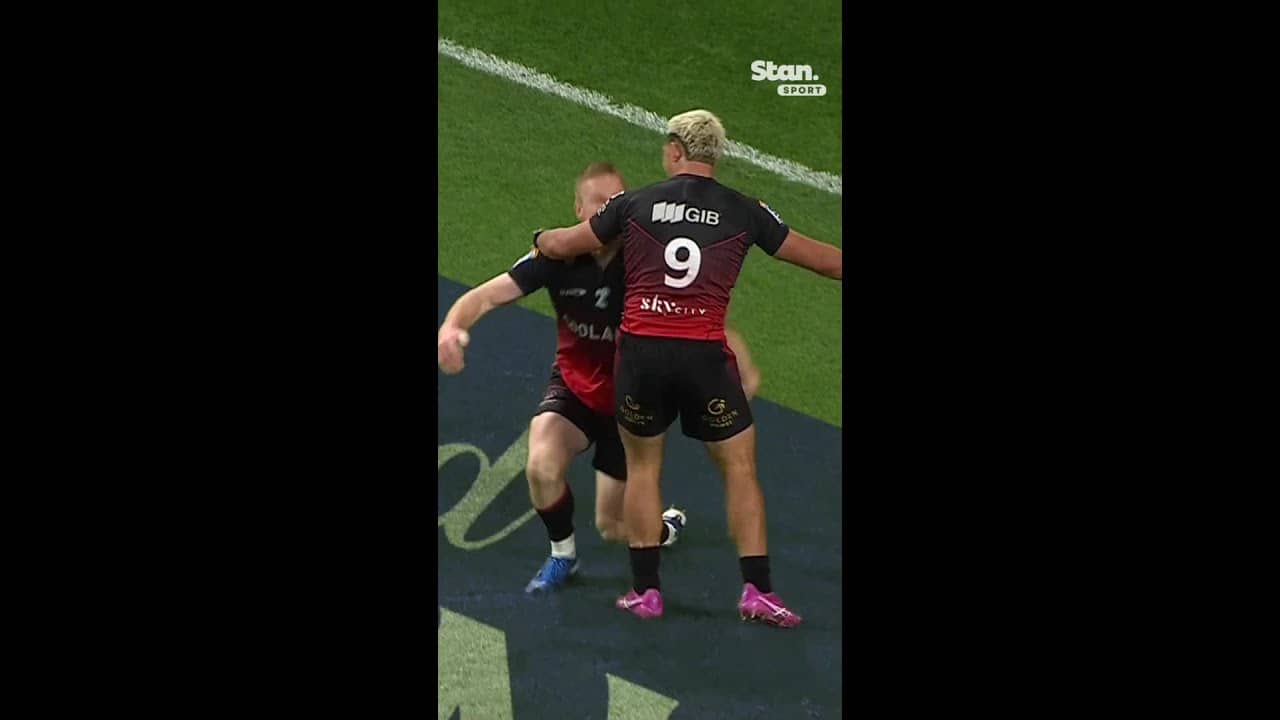 Try | McNicholl 50' | Crusaders vs Blues