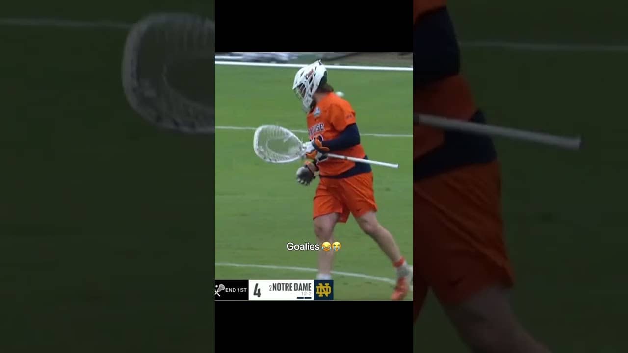 Count it 😂😂😂 (via ESPN2 / Syracuse Men’s Lacrosse)