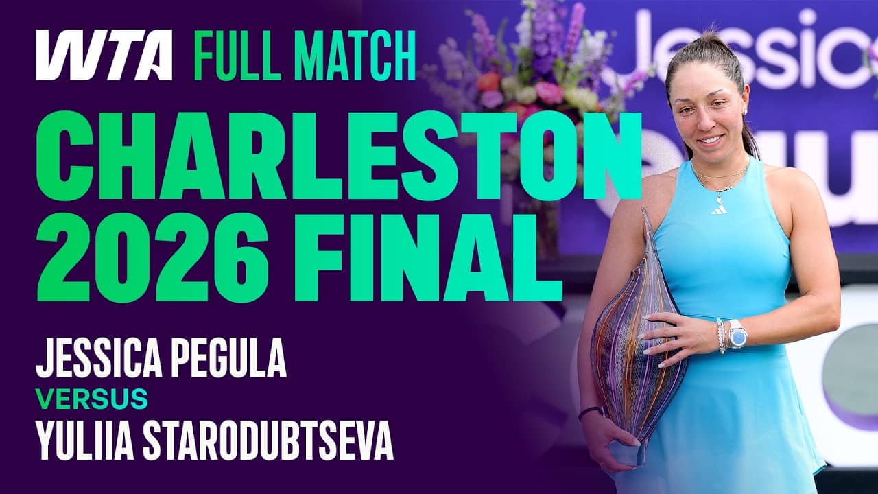 TITLE DEFENSE 🏆 Jessica Pegula vs. Yuliia Starodubtseva 2026 Charleston Final | WTA Full Match