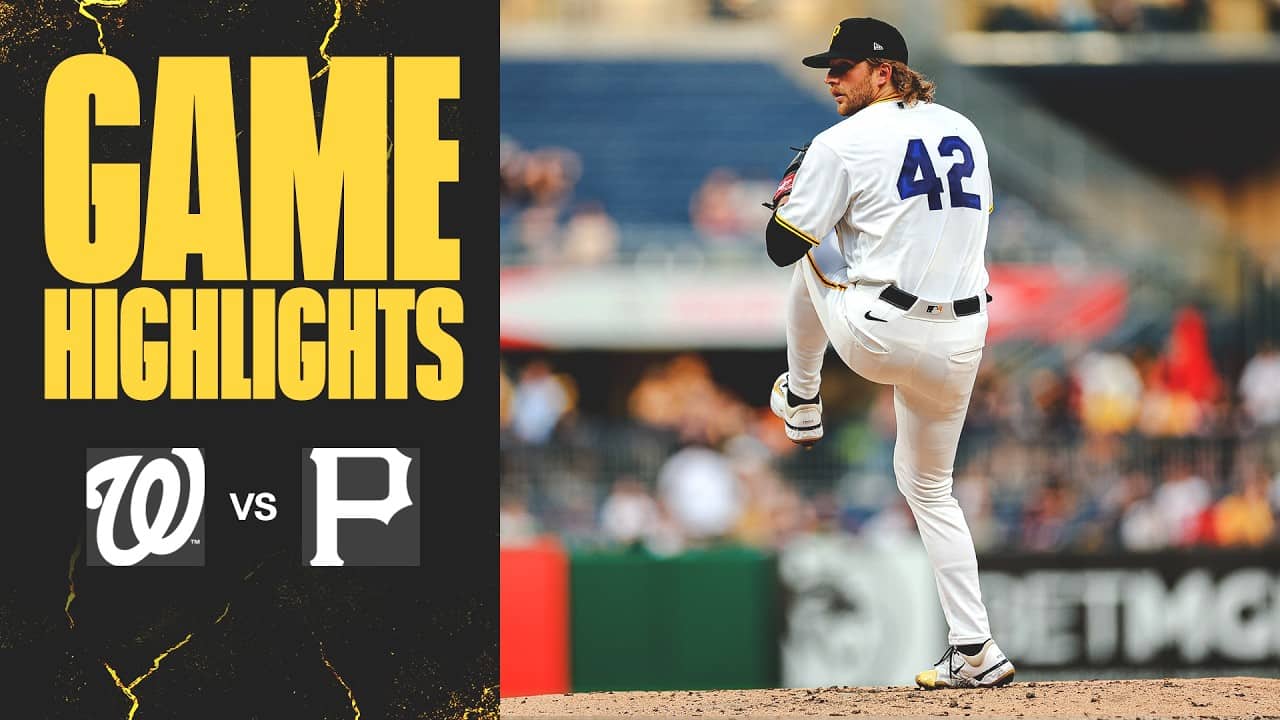 Mlodzinski Dominates in Relief, Bucs Shut Out Nats | Nationals at Pirates Game Highlights (4/15/26)