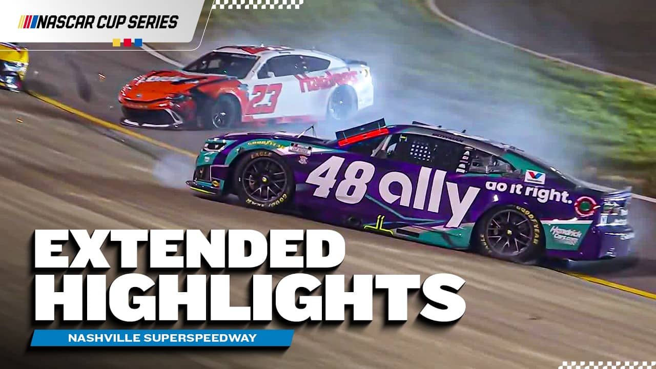 NASCAR Cup Series Highlights | 2026 Nashville Superspeedway