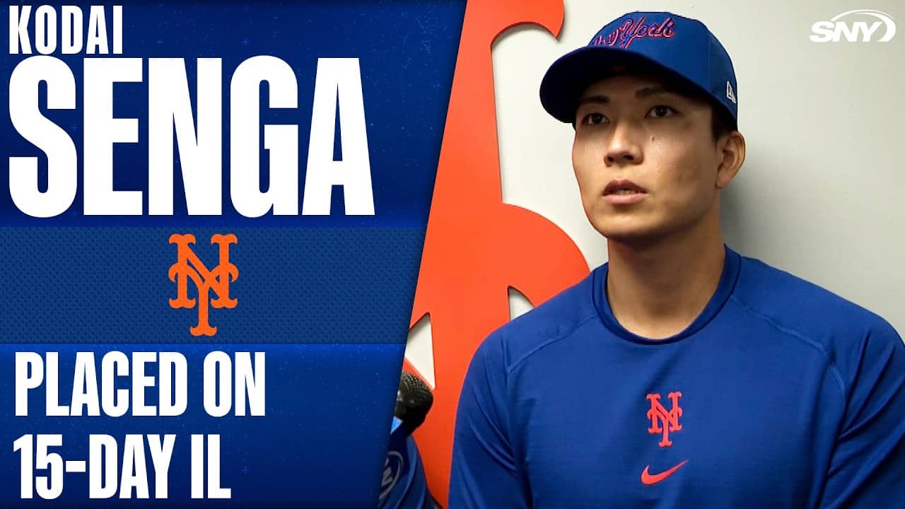Mets starter Kodai Senga placed on 15-day injured list